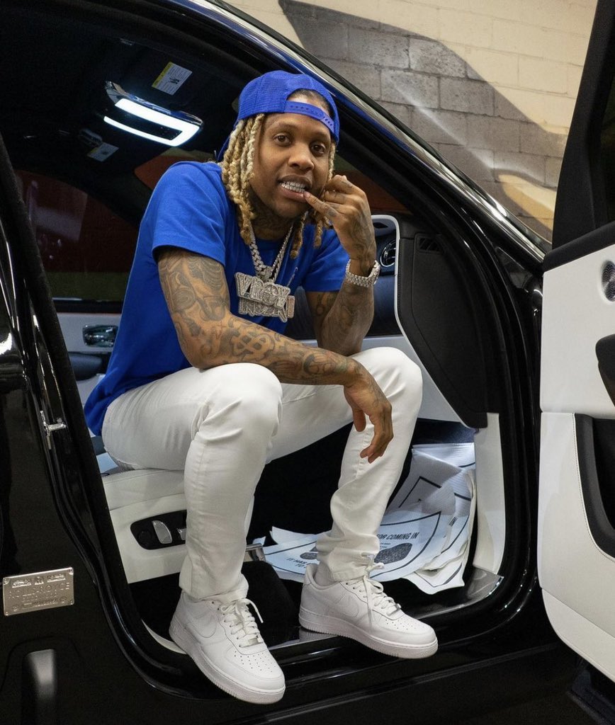 LIL DURK IN CAR